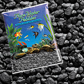Pure Water Pebbles&reg; Jet Black Freshwater Gravel